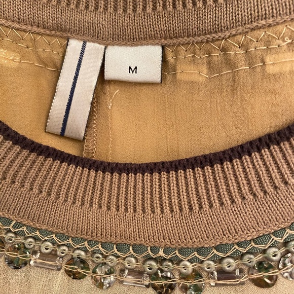 Flowing sleeveless chiffon layered top bought at Anthropologie. - Picture 6 of 6